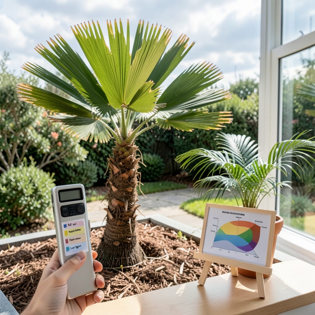 How Much Light Does a Palm Plant Need: Sunlight Needs by Variety for Healthy Growth