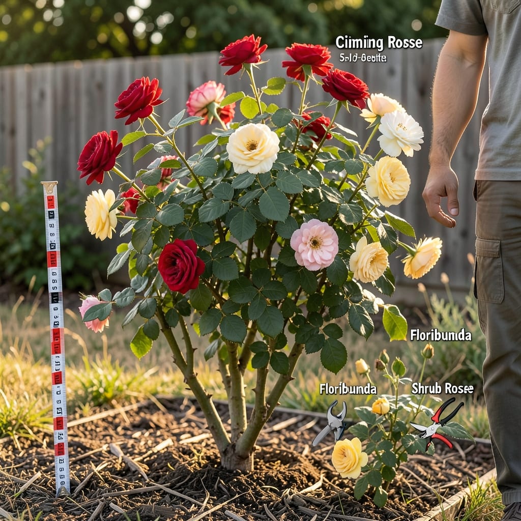 How Tall Can Rose Bushes Grow: Sky-High Limits by Variety and Pruning