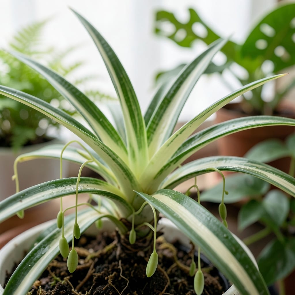 How Much Light Do Spider Plants Need: Thriving in 3 Bright Spots Without Sunburn