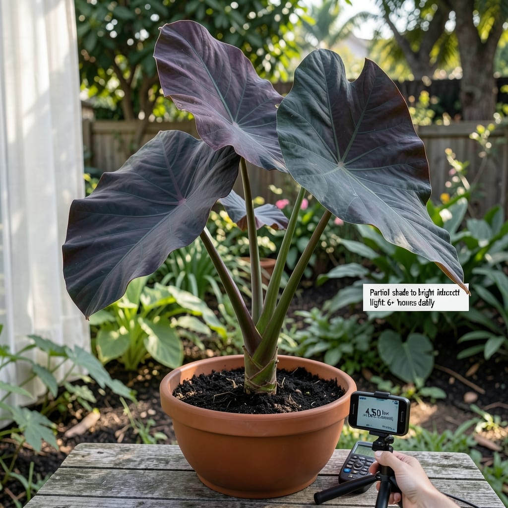 How Much Light Do Elephant Ear Plants Need: Sunlight Requirements for Lush Foliage Growth