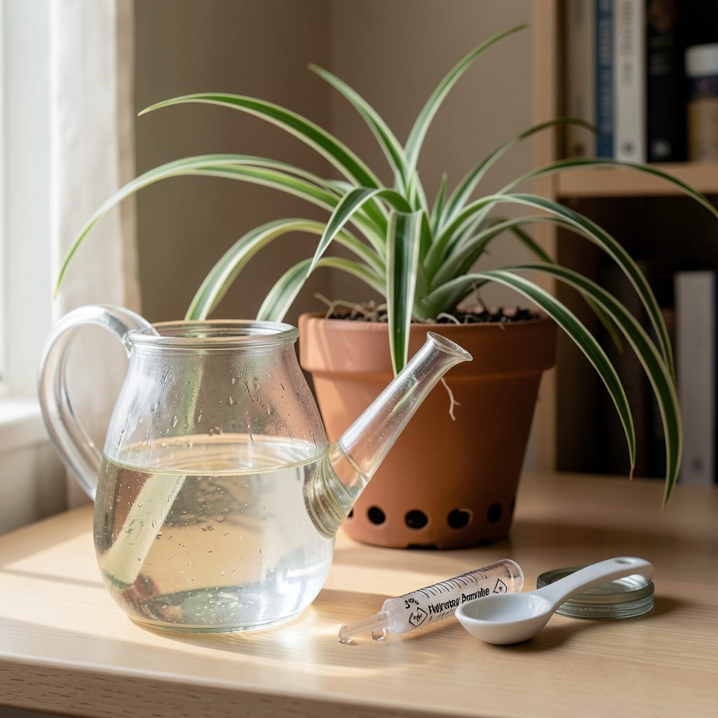 How Much Hydrogen Peroxide in Plant Water: Safe Dilution Ratios for Fungus-Free Roots