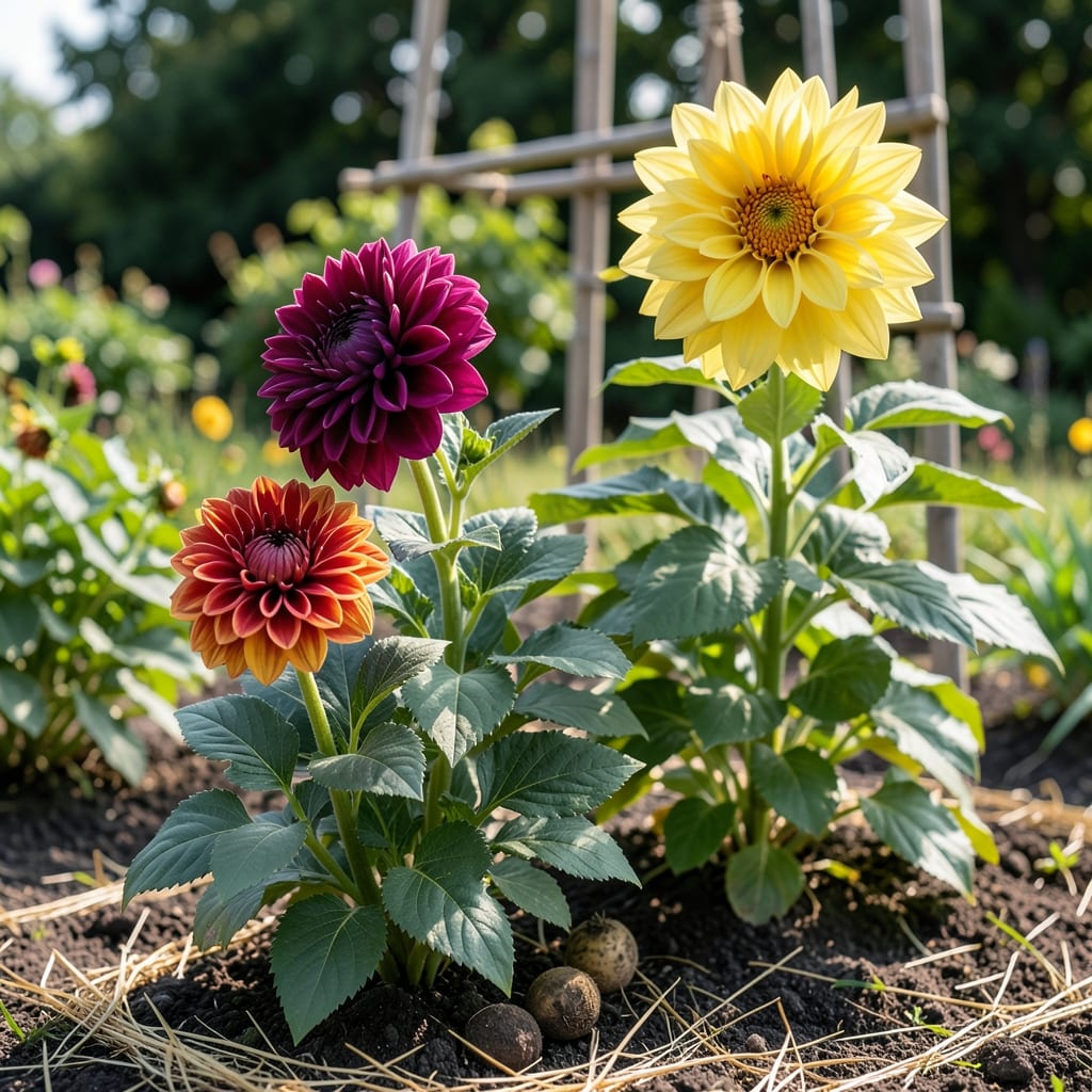 How Tall Can Dahlias Grow: Giant Varieties Hit 7 Feet—Pruning Secrets Inside