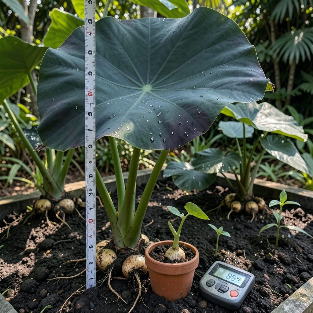 How Tall Can Elephant Ears Grow: Giant Varieties That Reach 10 Feet