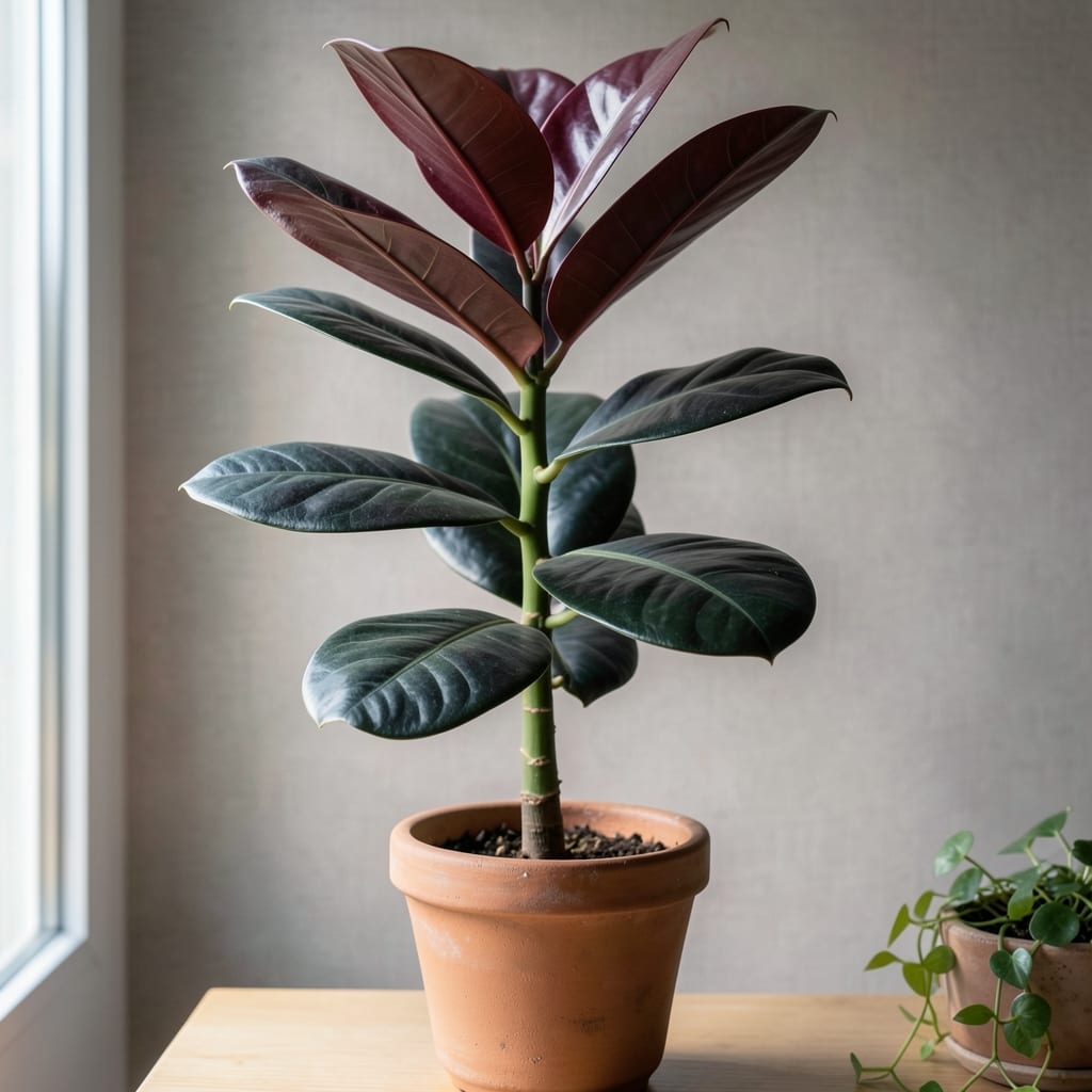 How Much Light Does a Rubber Plant Need: Exact Hours for Lush Growth Without Sunburn