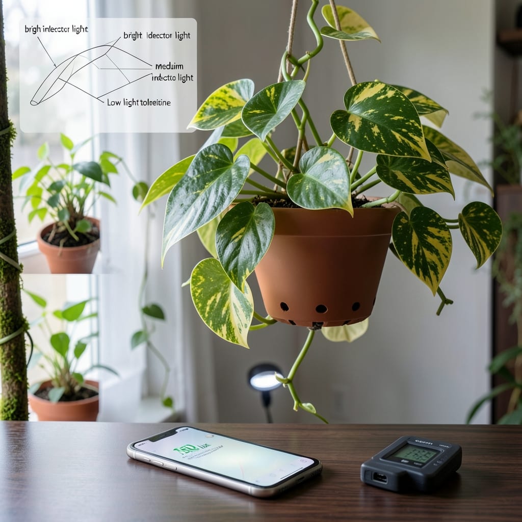 How Much Light Do Pothos Plants Need: Exact Hours for Lush Growth Without Leaf Burn