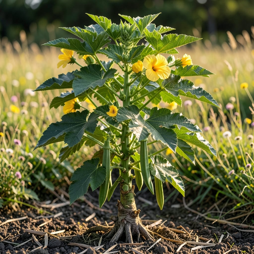 How Tall Can Okra Plants Grow: Variety-Specific Heights & Trellis Tips