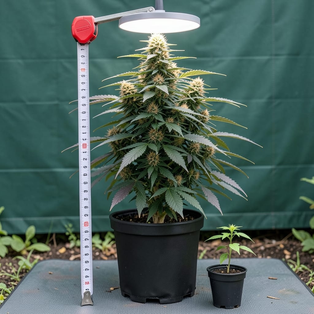 How Tall Do Autoflowering Cannabis Grow: Exact Height Ranges by Strain Type