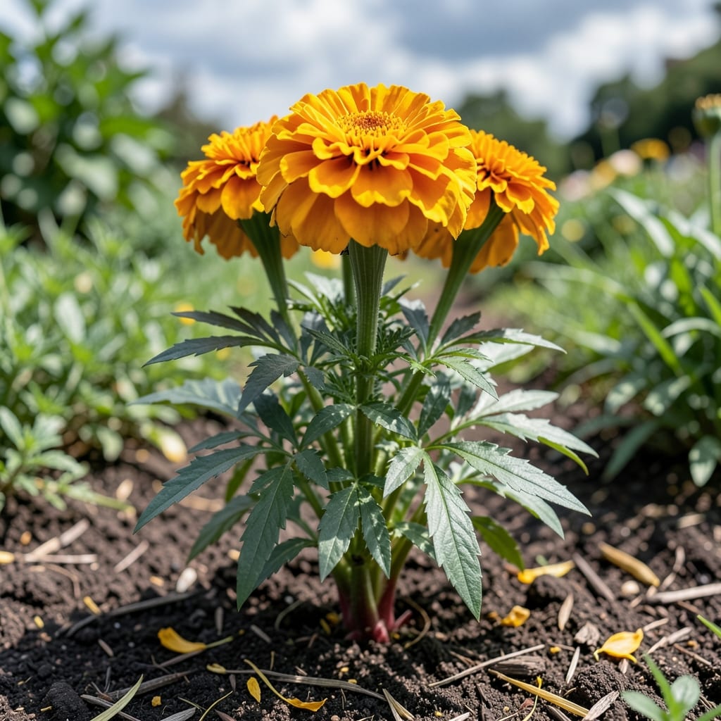 How Tall Do African Marigolds Grow: Compact Varieties Hit 12-18 Inches