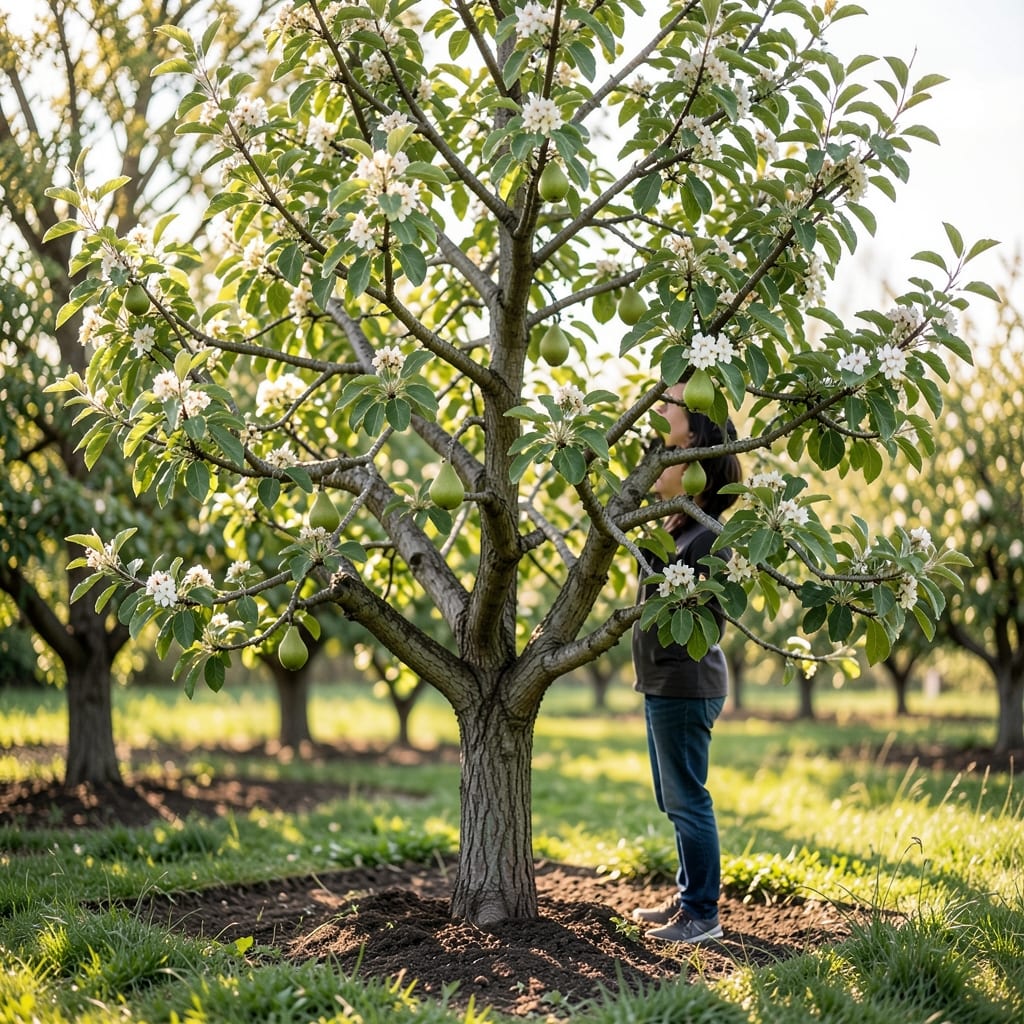How Tall Do Asian Pear Trees Grow: Exact Heights by Variety and Care Needs