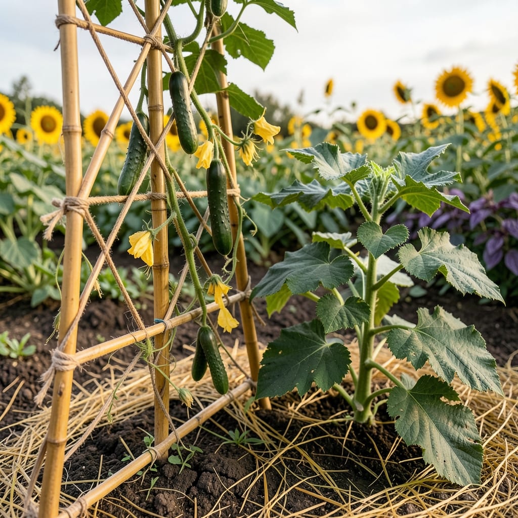 How Tall Can Cucumber Plants Grow: Trellis vs Vines—Max Heights by Variety