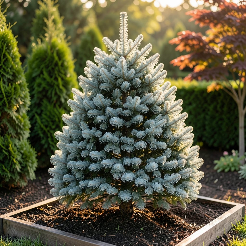 How Tall Do Baby Blue Spruce Grow: Mature Size Chart for 10 Popular Cultivars
