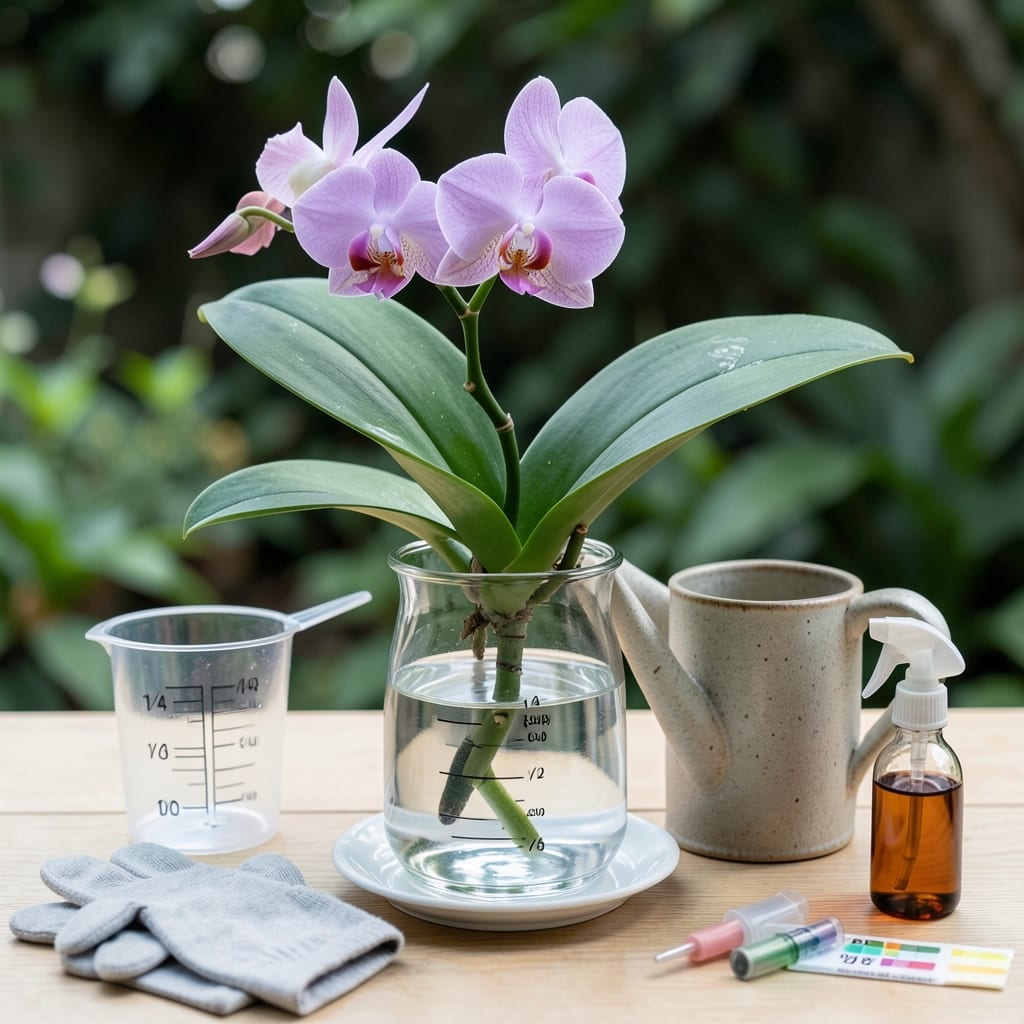 How Much Water to Put in Vase for Orchids: The Exact Ratio for Long-Lasting Blooms