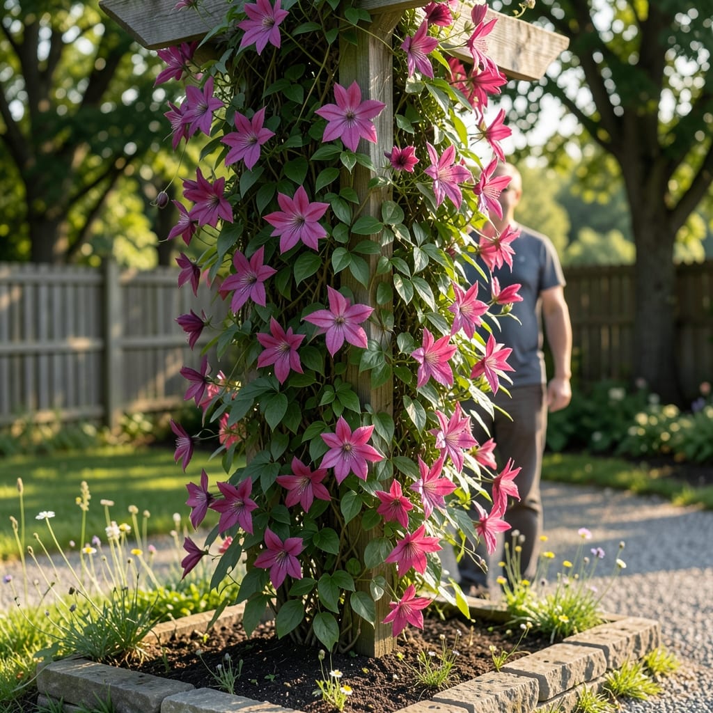 How Tall Can Clematis Grow: Variety-Specific Heights and Trellis Support Guide