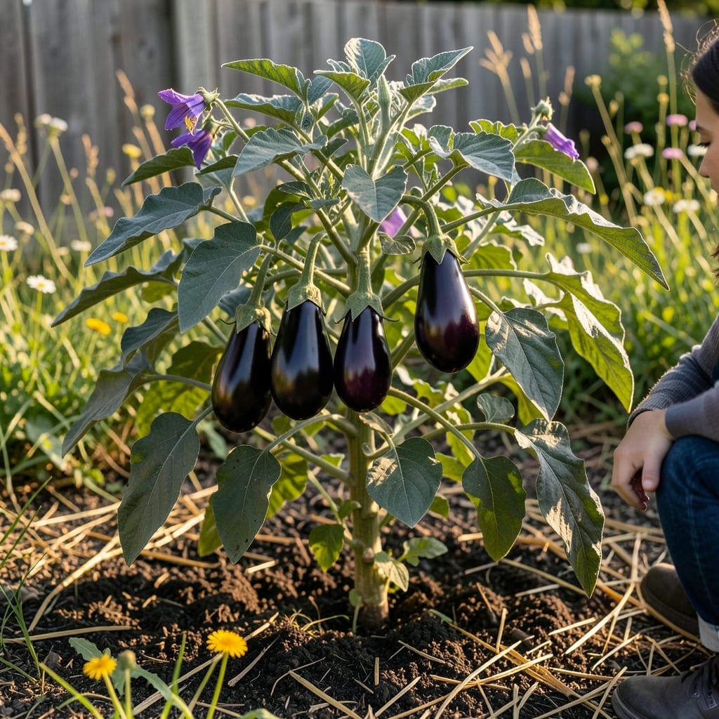 How Tall Do Black Beauty Eggplants Grow: Exact Height Guide with Pruning Tips